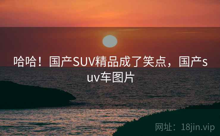 哈哈！国产SUV精品成了笑点，国产suv车图片